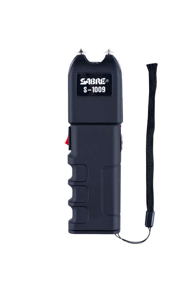 Non Lethal Defense Security Equipment Ready Series SABRE TACTICAL STUN GUN WITH ANTI GRAB TECHNOLOGY 1.250 uC